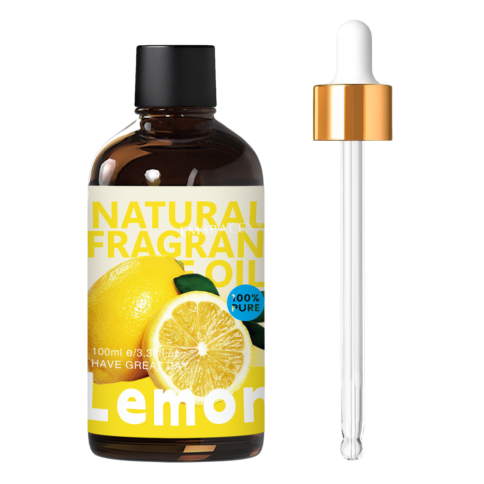 Candle Supplies Essential Oils - Huile essentielle de citron 100ml, huile