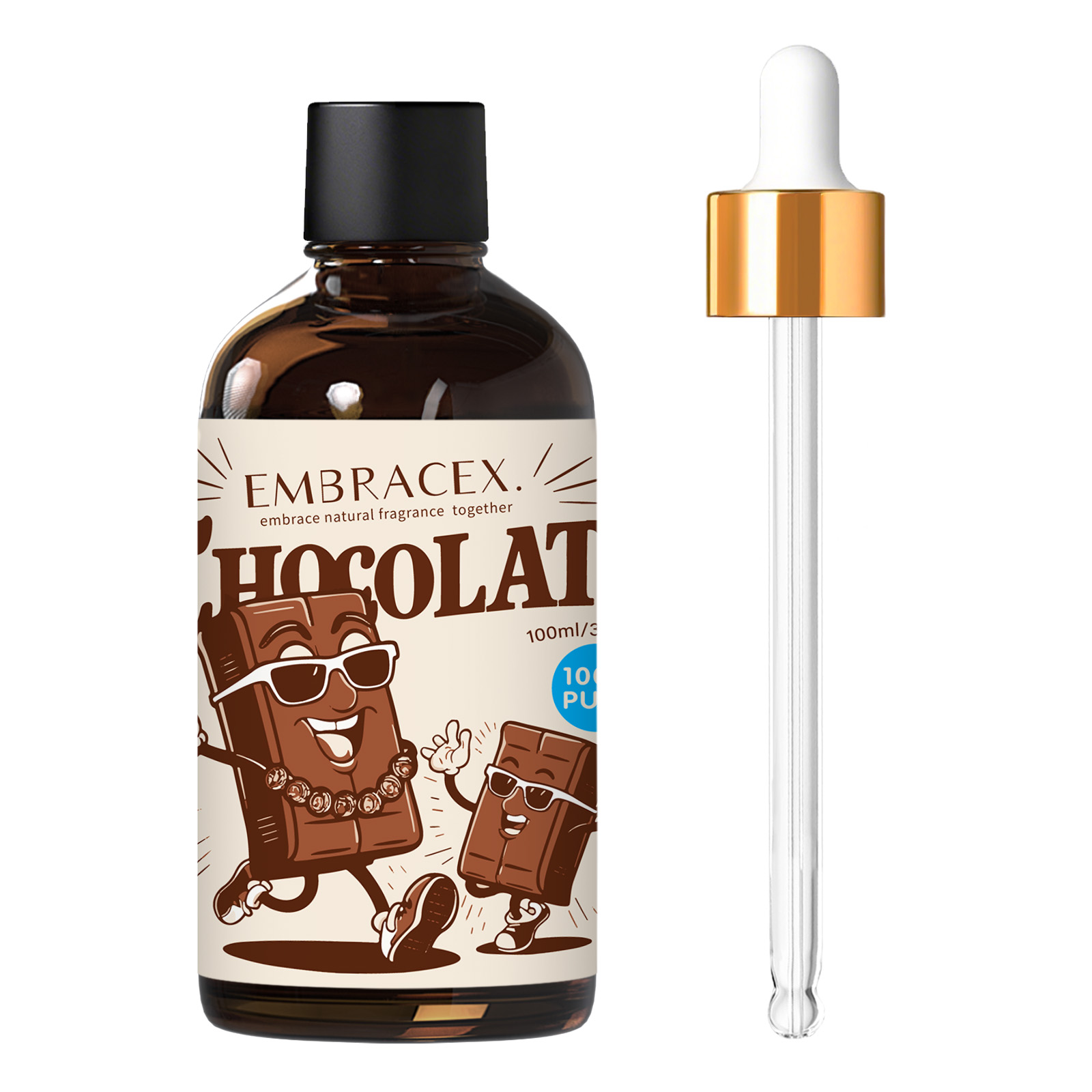 Candle Supplies Essential Oils - Huile essentielle de chocolat 100ml pour