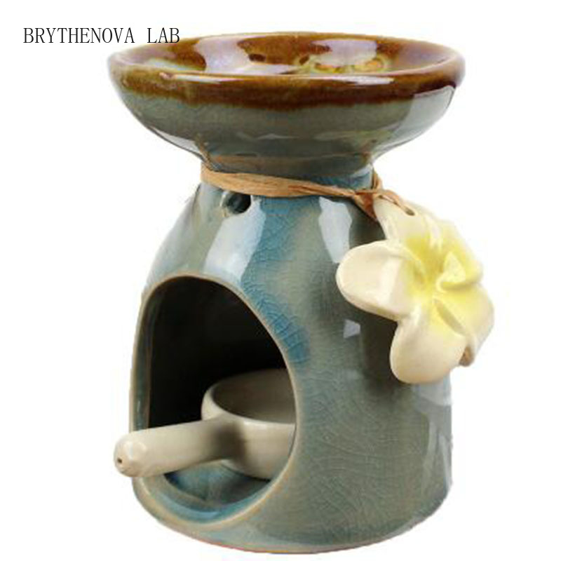 Candle Supplies Essential Oils - Brûleur d'huiles essentielles en céramique avec
