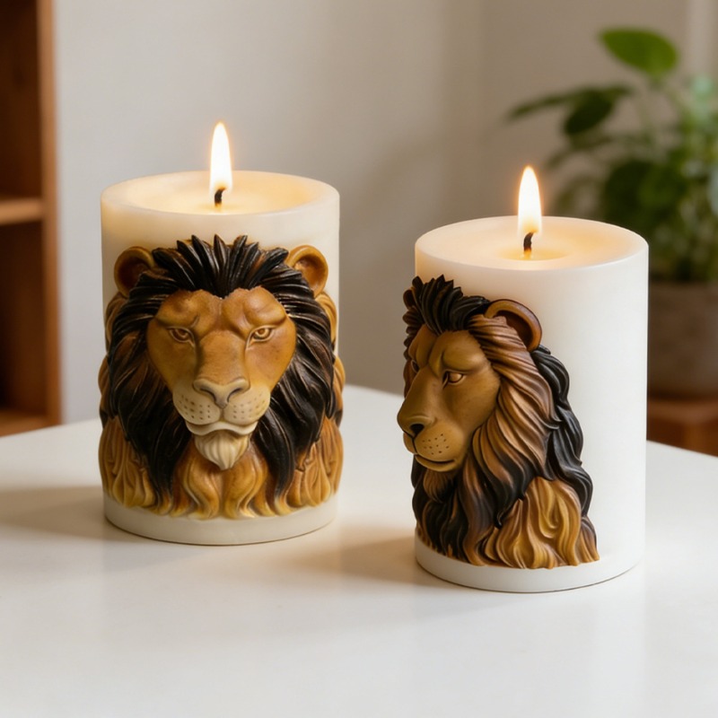 Candle Supplies Luxury - Moules à bougies en silicone en