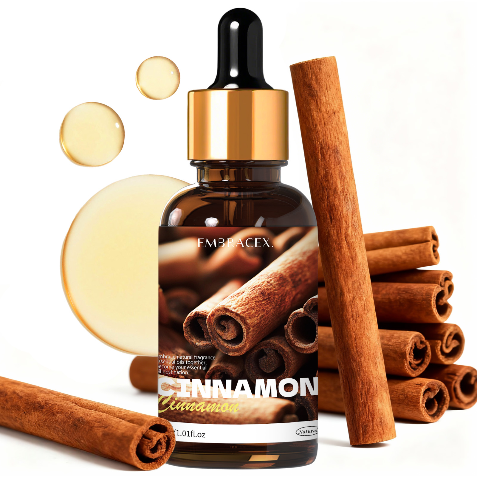 Candle Supplies Essential Oils - Huile essentielle de cannelle 30 ml,