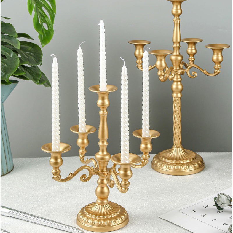 Candle Supplies Luxury - Chandeliers Vintage pour Décoration de Table