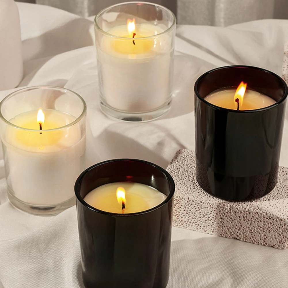 Candle Supplies Luxury - Pot à bougie en verre de