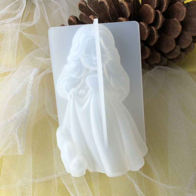 Moule à bougie princesse 3D en - Candle Making Supplies Kit avis et prix