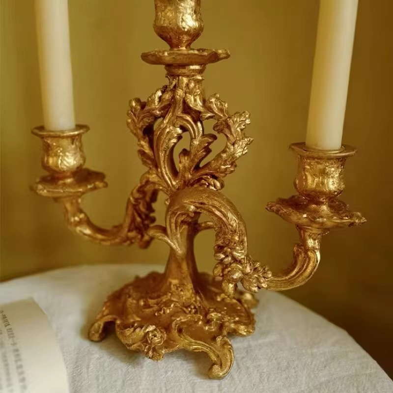 Porte-bougie rétro baroque, dé - Candle Supplies Luxury avis et prix