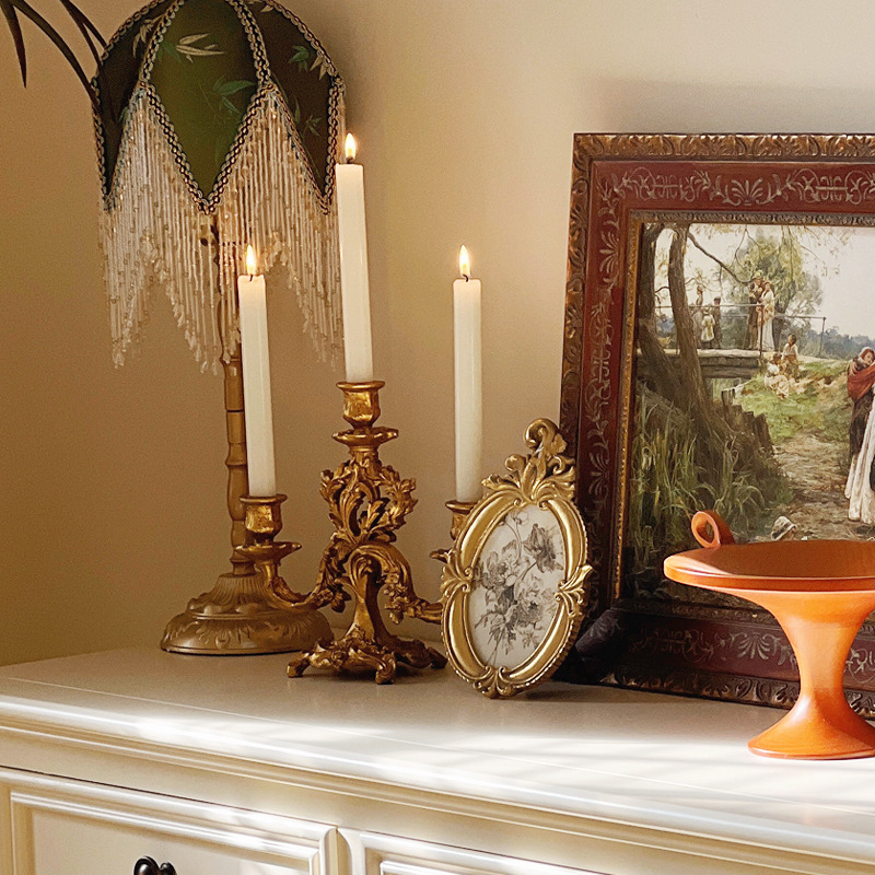 Porte-bougie rétro baroque, dé - Candle Supplies Luxury avis et prix