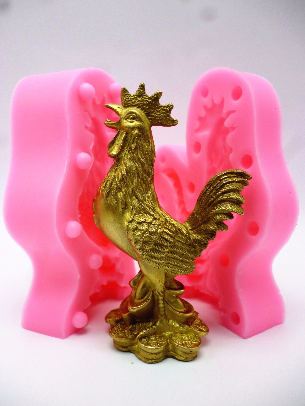 Moule en Silicone grand coq 3D - Candle Making Supplies Kit avis et prix