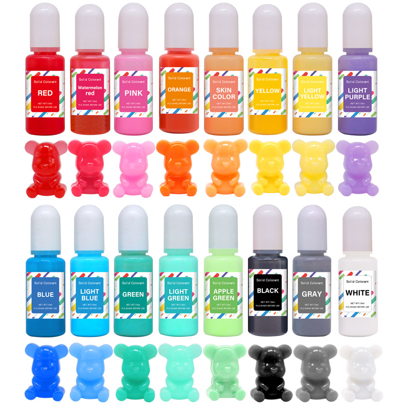 Kit de pigments en résine épox - Candle Making Supplies Kit avis et prix