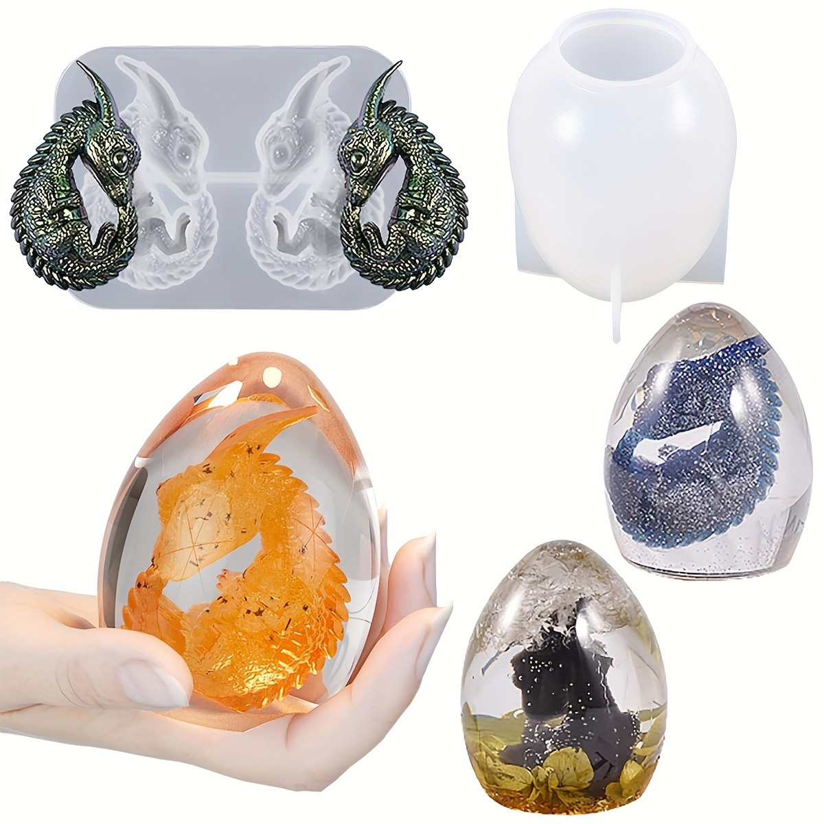 Moules à œufs de Dragon en Sil - Candle Making Supplies Kit avis et prix
