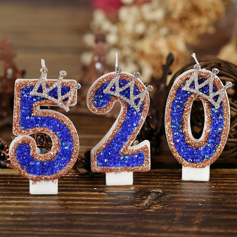 Bougies d'anniversaire numérot - Candle Supplies Luxury avis et prix