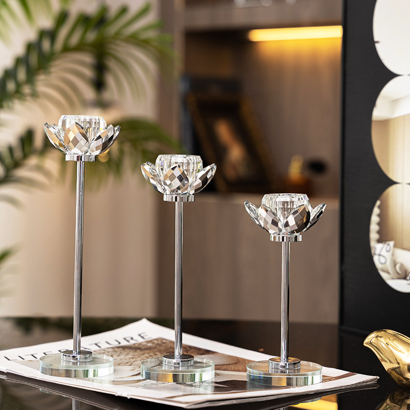 Bougeoir en verre cristal, ens - Candle Supplies Luxury avis et prix