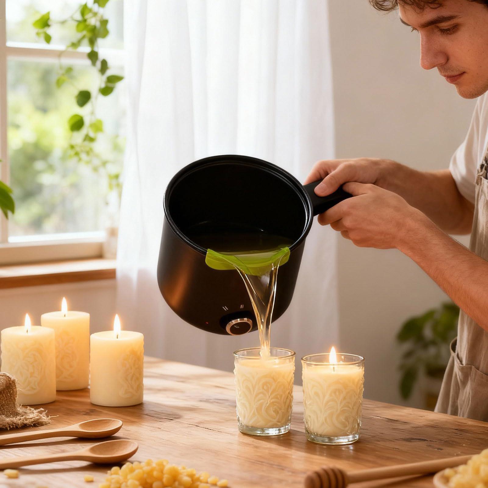 Pot à fondue électrique en aci - Candle Making Supplies Kit avis et prix