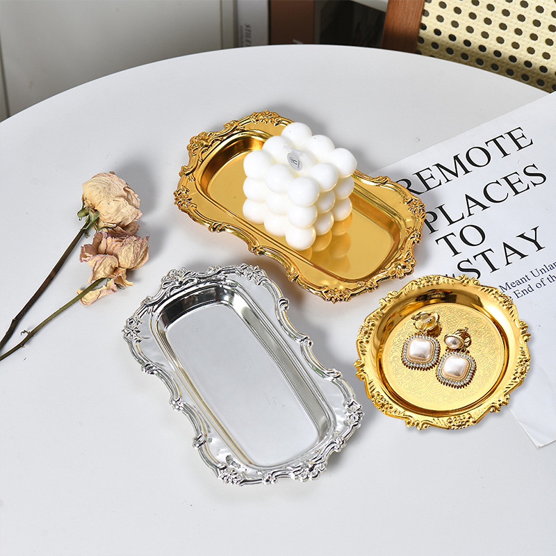Plateau de luxe rétro plaqué a - Candle Supplies Luxury avis et prix